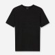 OLYMP T-SHIRT ΛΙΝΟ REGULAR FIT ΜΑΥΡΟ