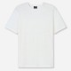 OLYMP T-SHIRT ΛΙΝΟ REGULAR FIT ΕΚΡΟΥ