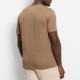 OLYMP T-SHIRT ΛΙΝΟ REGULAR FIT ΜΠΕΖ