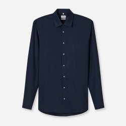 OLYMP ΠΟΥΚΑΜΙΣΟ BODY FIT STRETCH ΜΠΛΕ